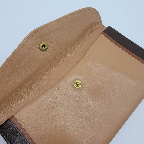 Vintage Leather Wallet Made Expressly for Jordan Marsh Wallet Italy Classic - Picture 4 of 10